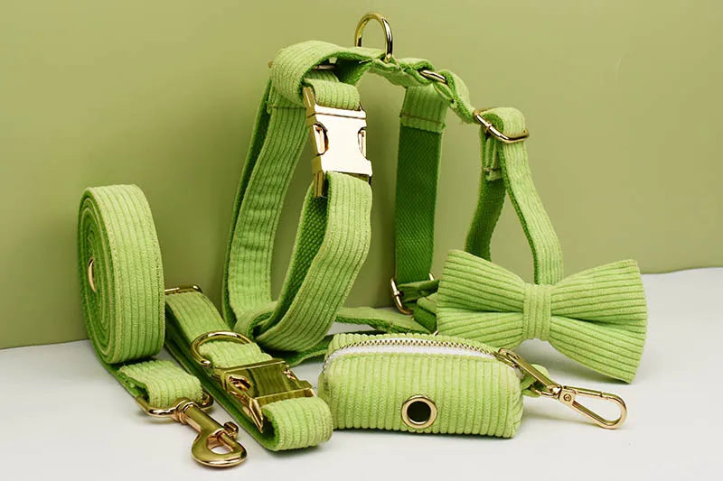 Velora™ Collection Premium en Velours pour Animaux (Vert fluorescent)