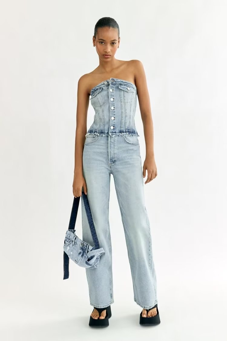 Eva™ Denim Jumpsuit