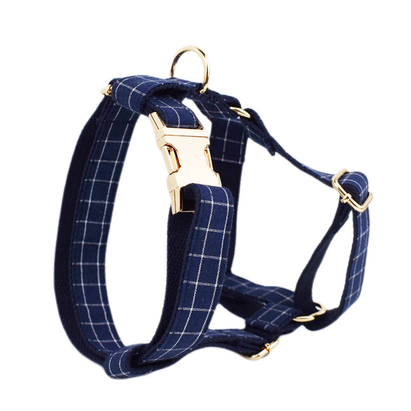 Lioren™ Collection Signature pour Animaux (Carreaux Bleus)