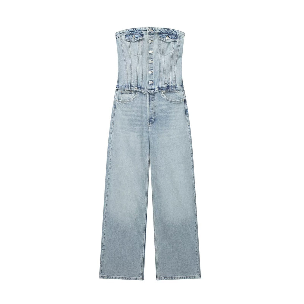 Eva™ Denim Jumpsuit