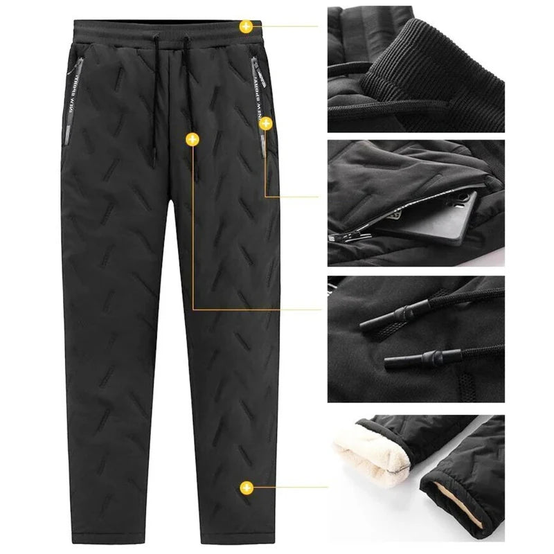 Crugo™ Fleece-Lined Winter Sweatpants Unisex