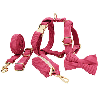 Velora™ Collection Premium en Velours pour Animaux (Rose)