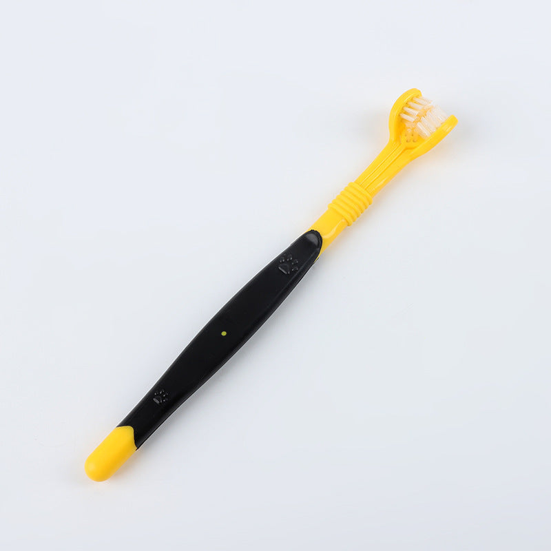 Laaxiv™ “PawBrush” 3-Sided Pet Toothbrush