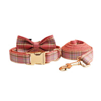 Collar & Leash (with Free matching Bow)
