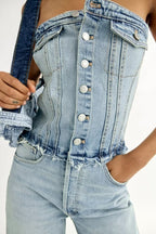 Eva™ Denim Jumpsuit