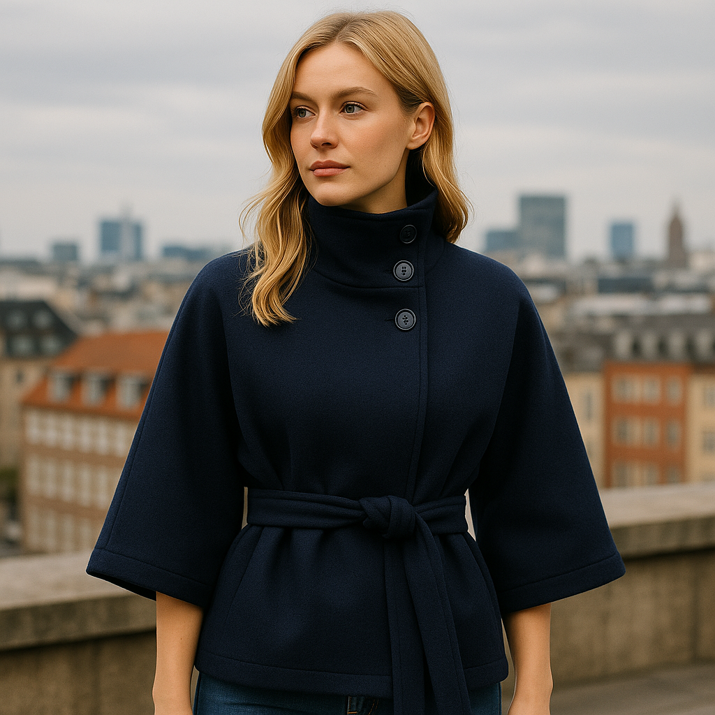 Vienna™ flagermuse-trenchcoat