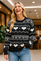 HeartEase™ Strikket Kærlighedssweater