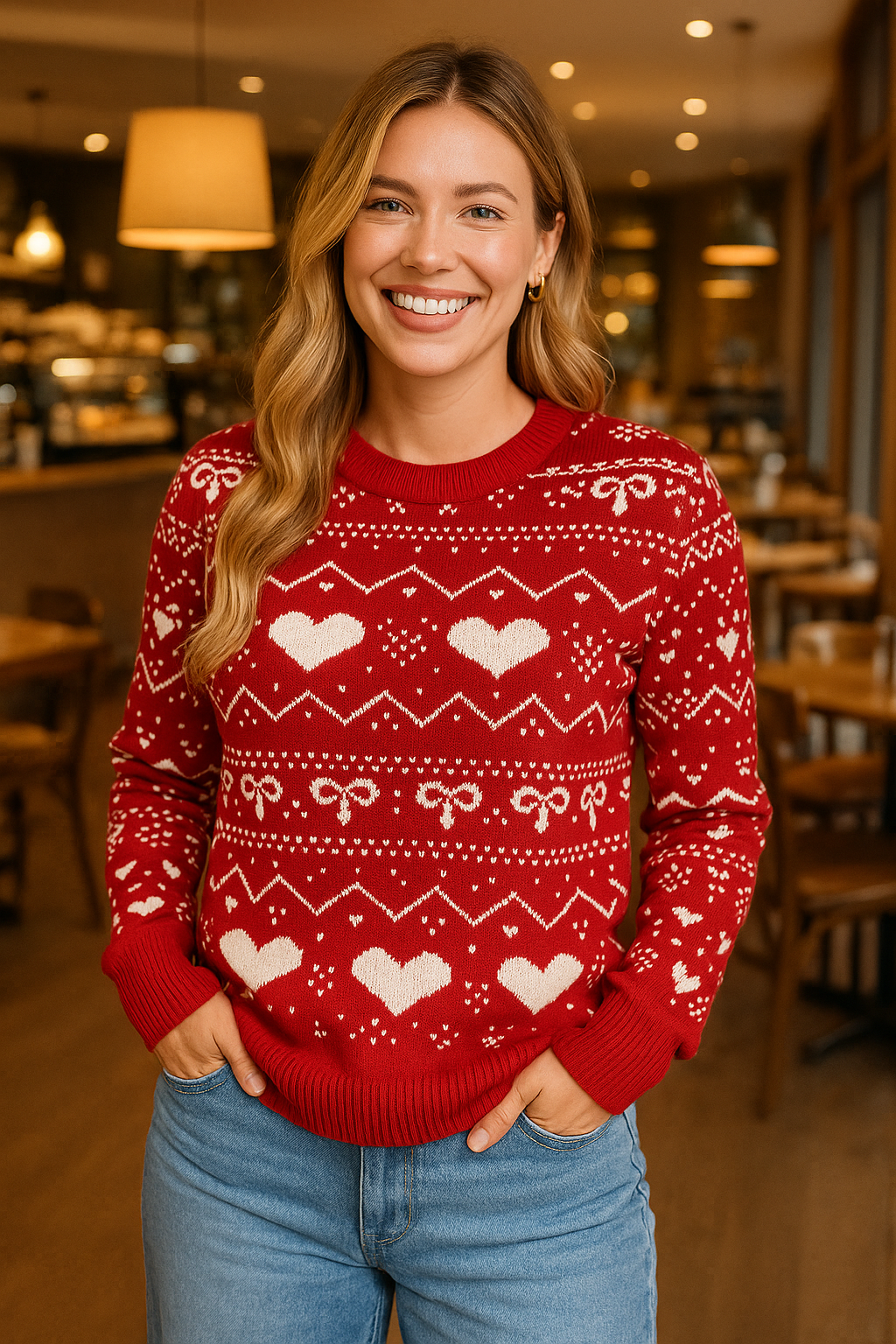 HeartEase™ Knitted Love Sweater