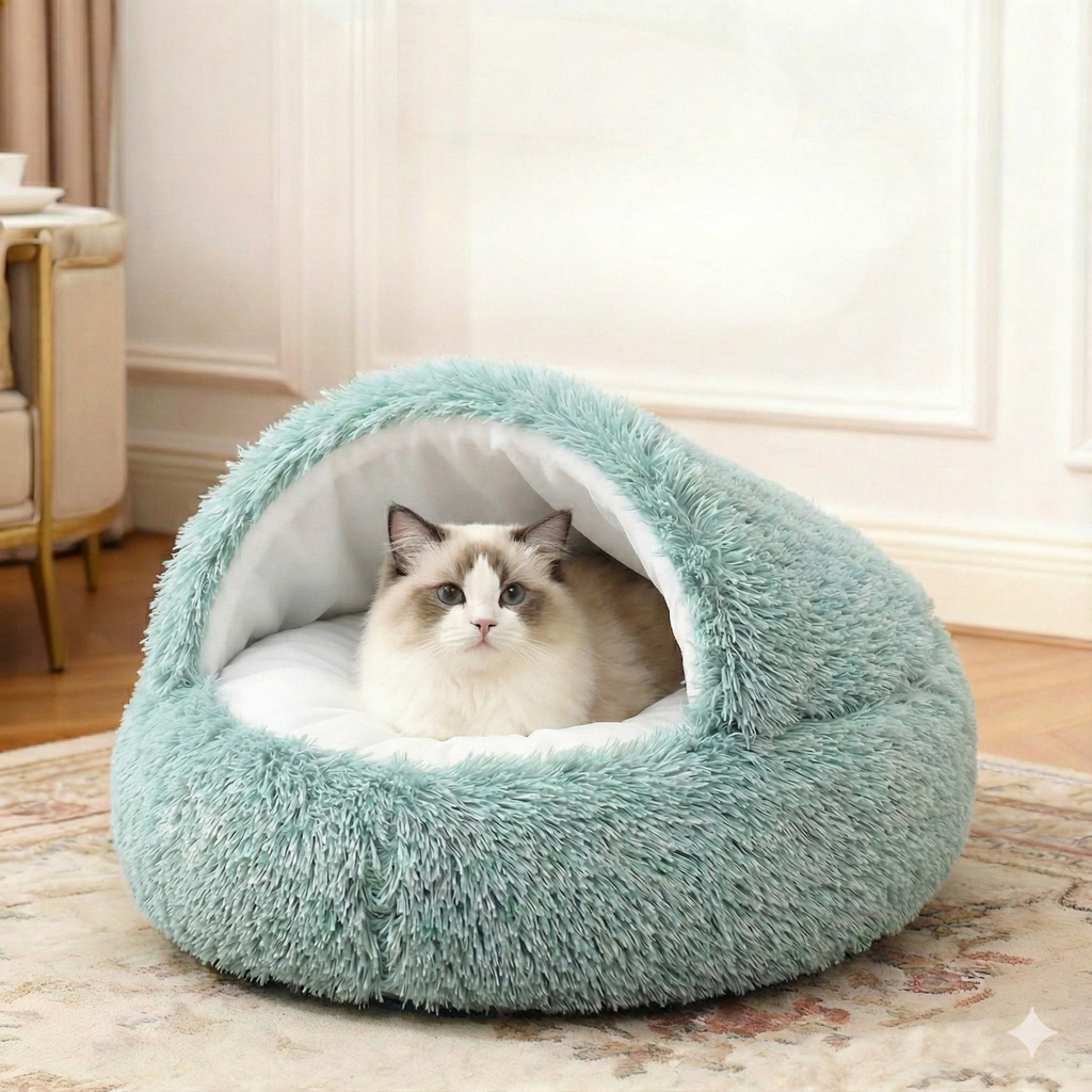 SoftPaw™ Winter Pet Bed + FREE Gift 🎁