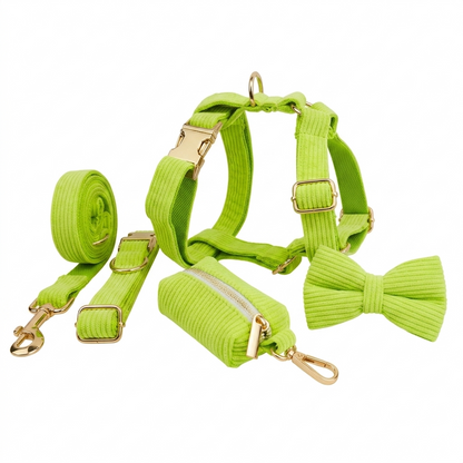 Velora™ Collection Premium en Velours pour Animaux (Vert fluorescent)