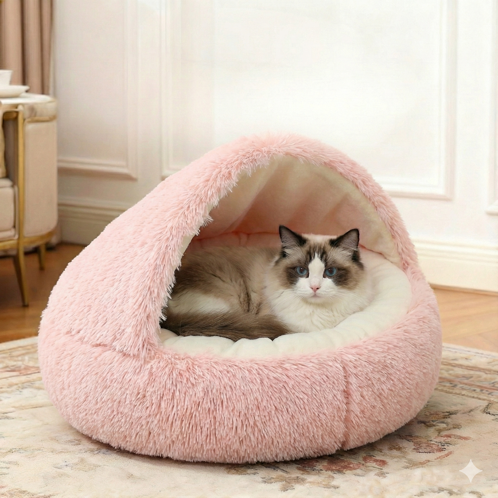 SoftPaw™ Winter Pet Bed + FREE Gift 🎁