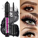 LashLuxe™ Black Waterproof Mascara