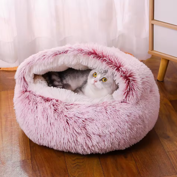 CloudPaw™ Winter Pet Bed (Plushy) + FREE Gift 🎁