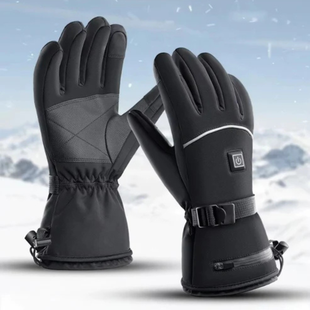 ThermaHeat™ Electric Heated Winter Gloves with 2 Free PowerBanks