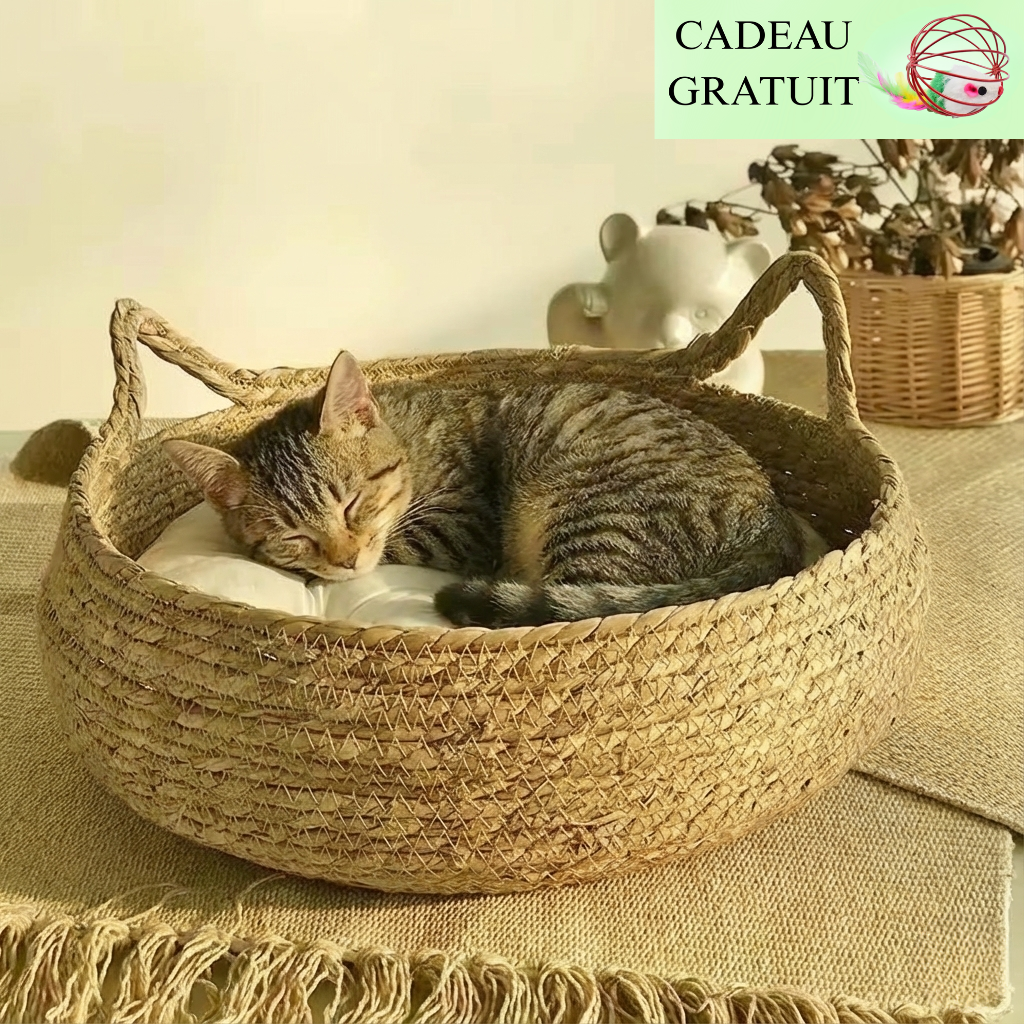 Lit tressé à la main Tito™