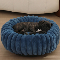 Fourrure de lapin de haute qualité - bleu marine