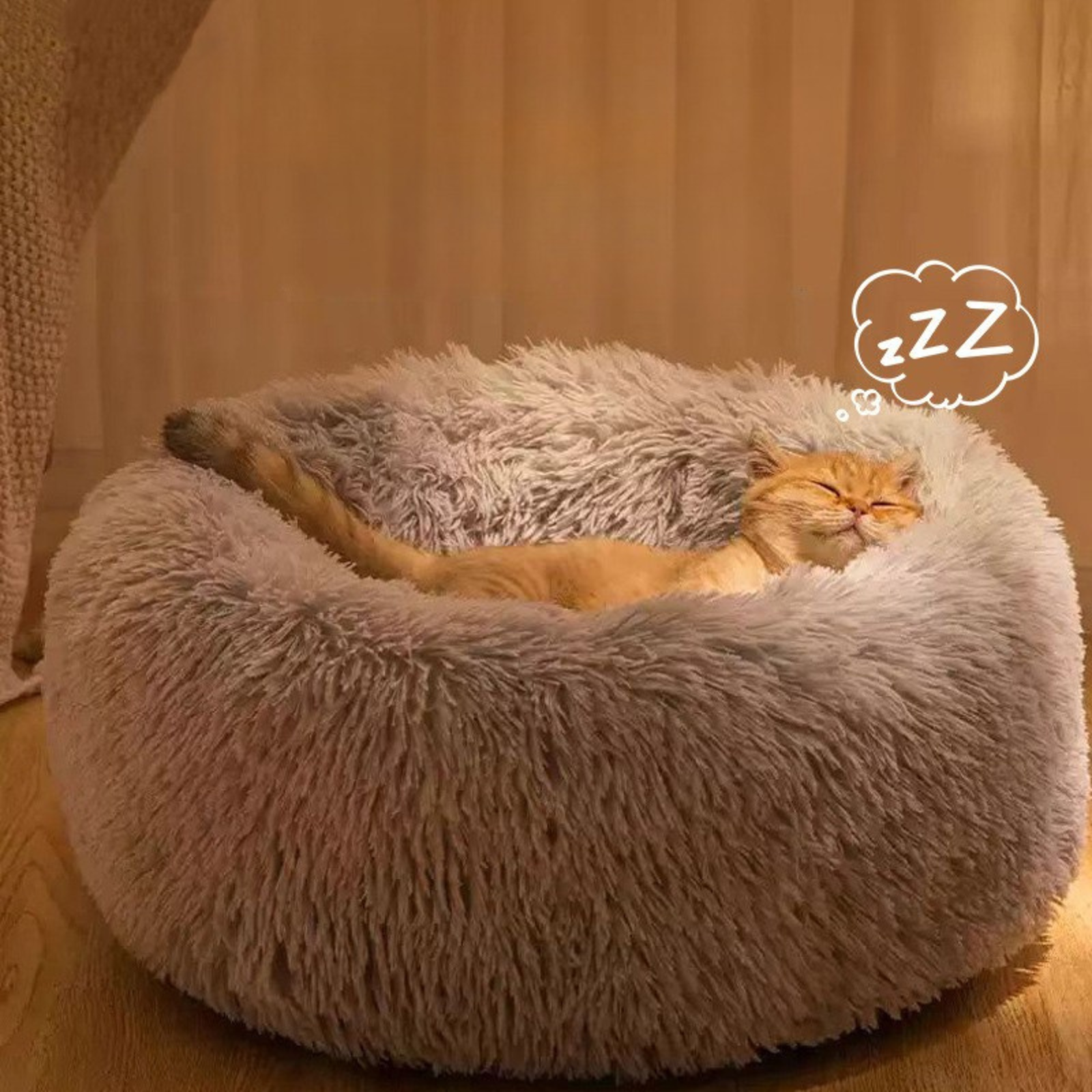CalmNest™ Pet Bed + FREE Gift 🎁