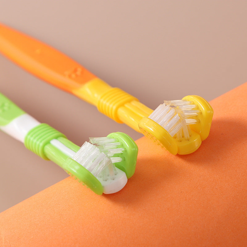 Laaxiv™ “PawBrush” 3-Sided Pet Toothbrush