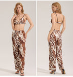 ZebraLuxe™ Chiffon Loungesæt