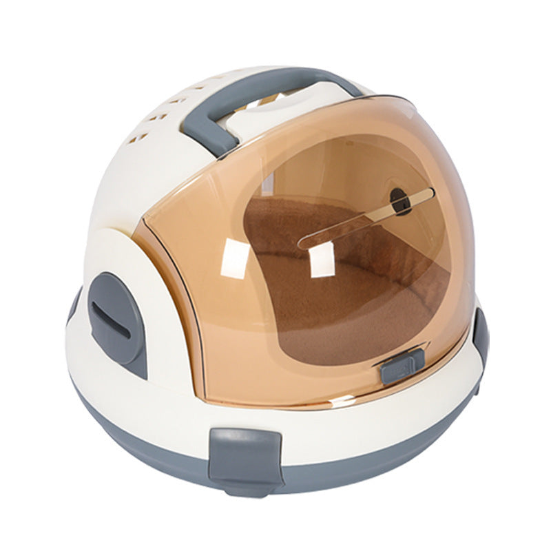Laaxiv™ “PuraHaus” Cat Litter Box with Urine Separator