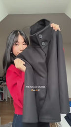 Vienna™ flagermuse-trenchcoat