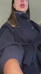 Vienna™ flagermuse-trenchcoat